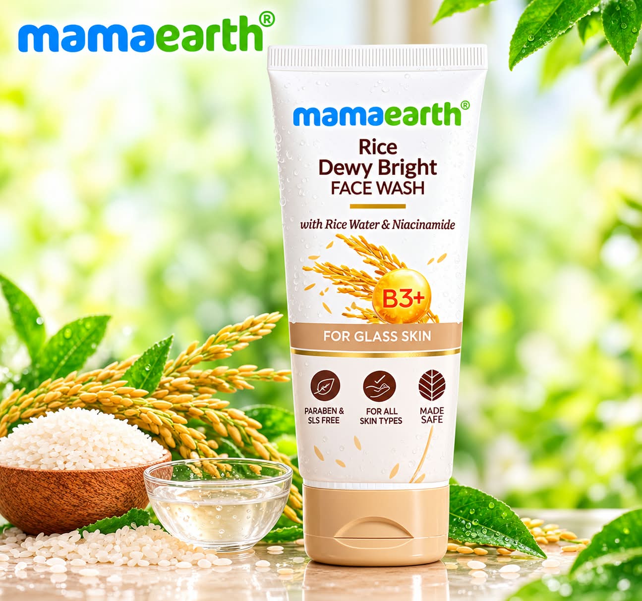 MAMAEARTH Vitamin C Face Wash 100 gm